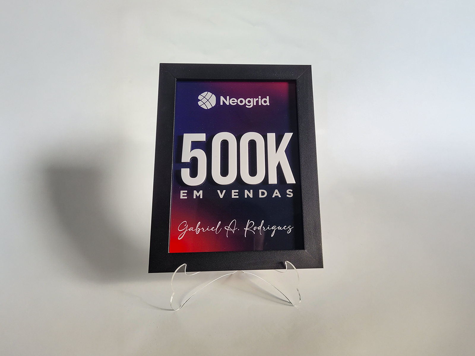 19x26cm - Quadro de Premiação Personalizado - Imagem 3