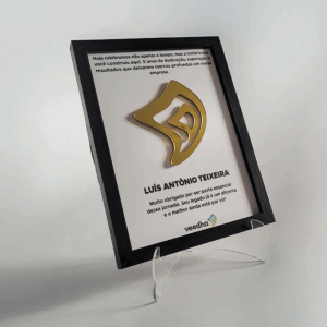 16x22cm - Quadro de Premiação Personalizado