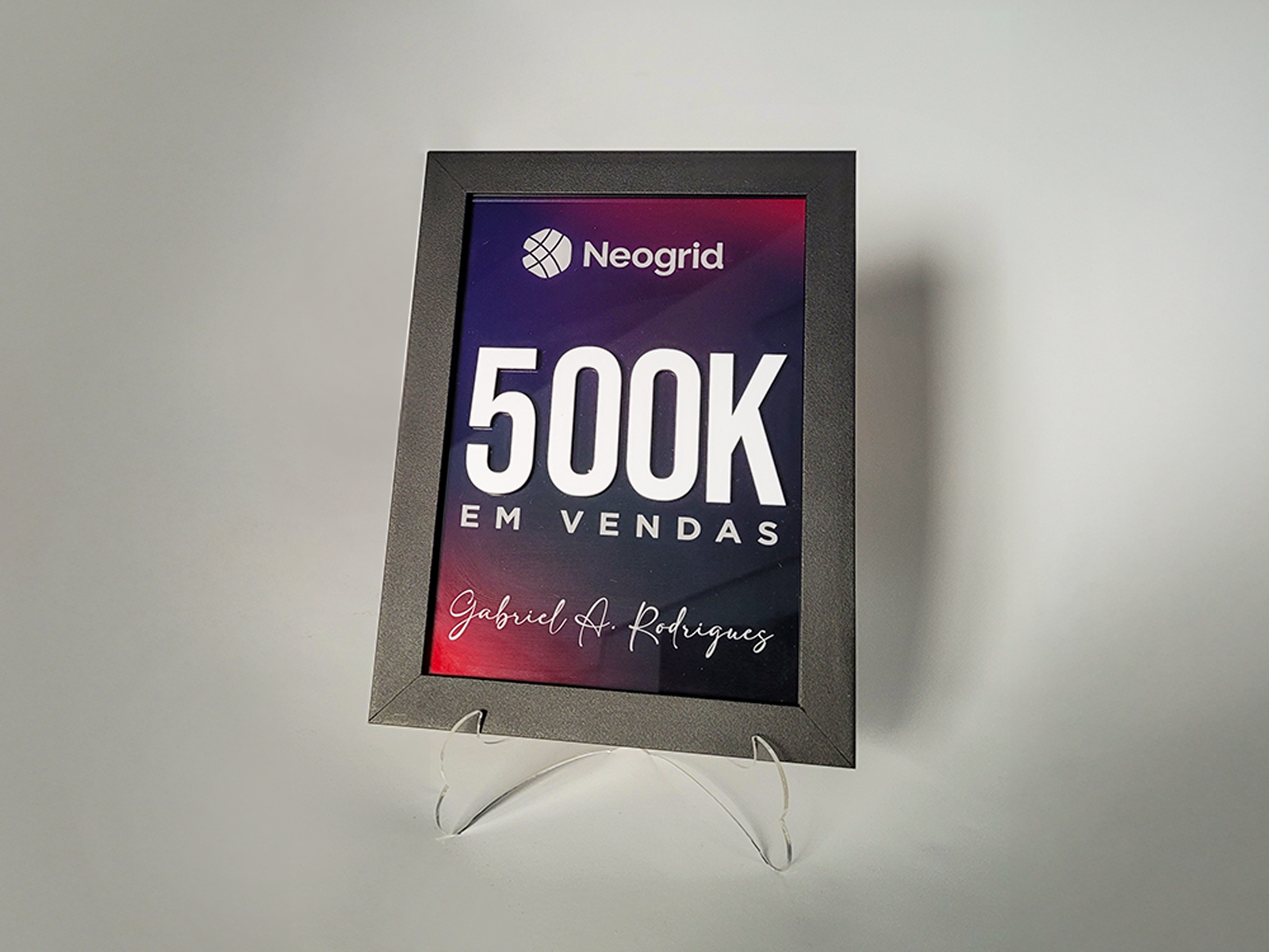 19x26cm - Quadro de Premiação Personalizado - Imagem 4