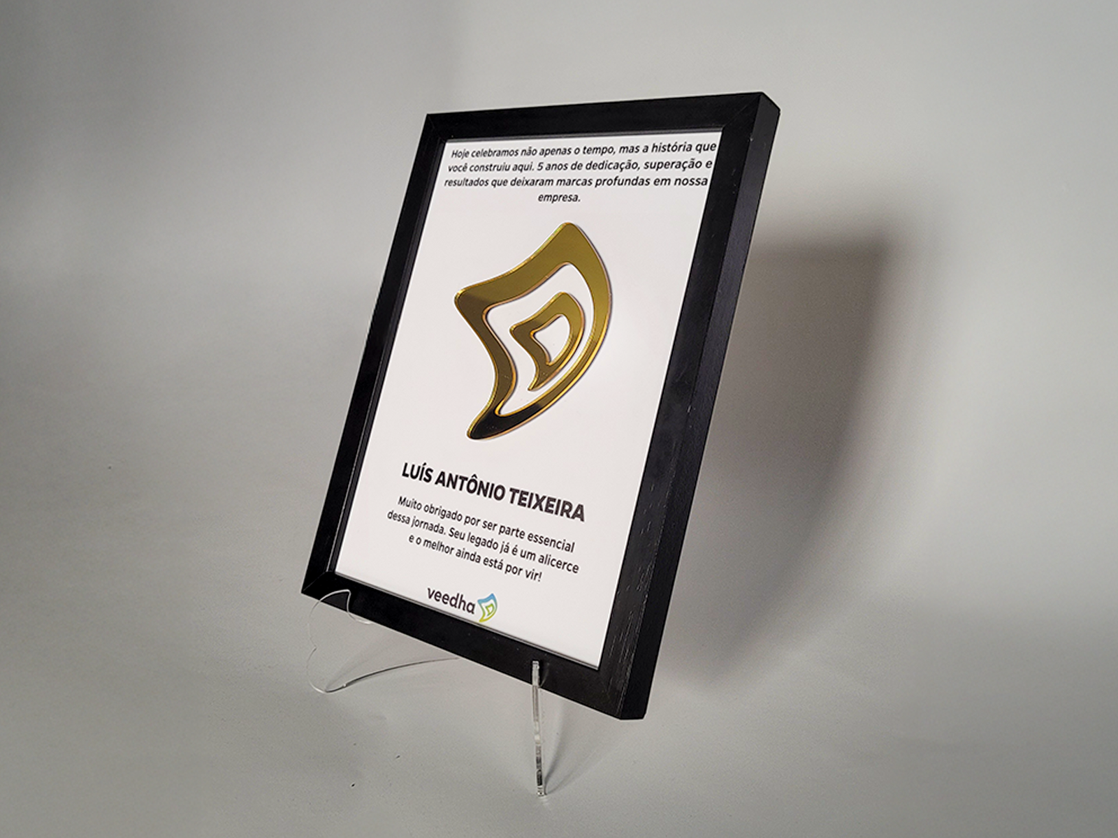 16x22cm - Quadro de Premiação Personalizado - Imagem 3