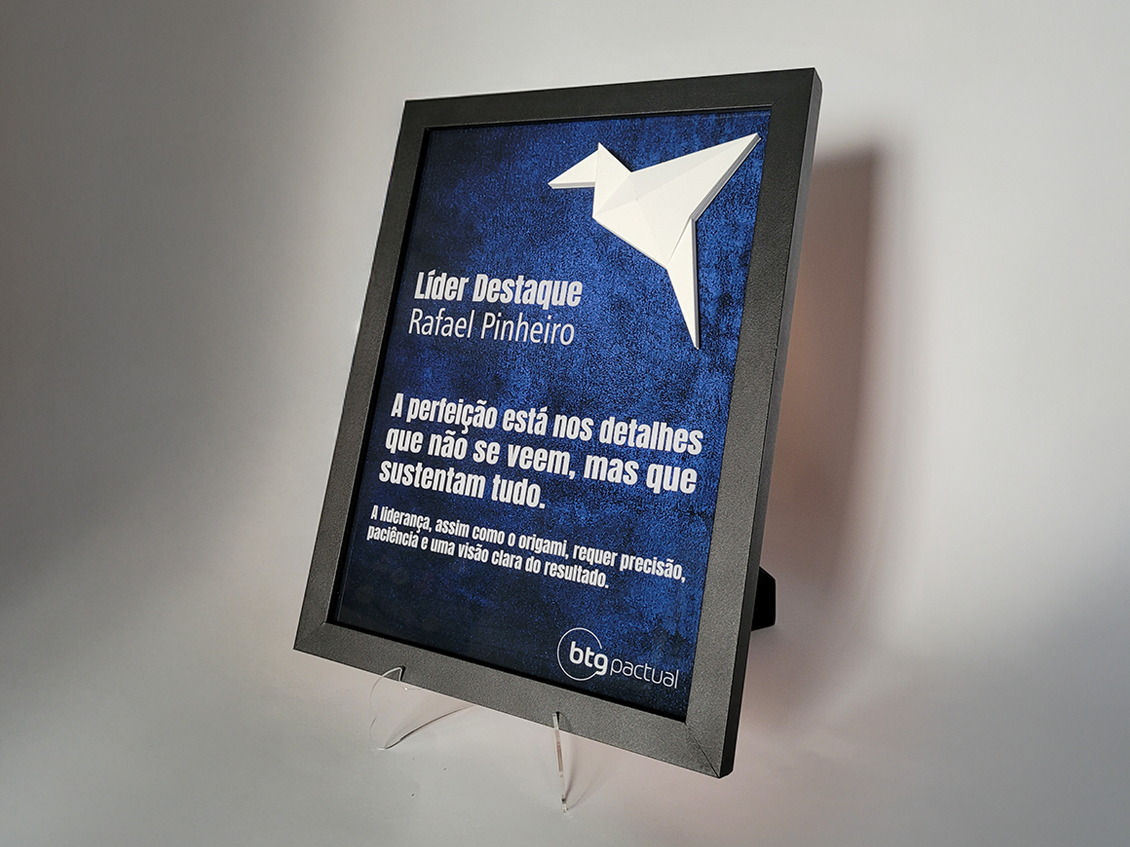 24x33cm - Quadro de Premiação Personalizado