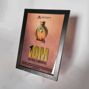 21x30cm - Quadro de Premiação Personalizado