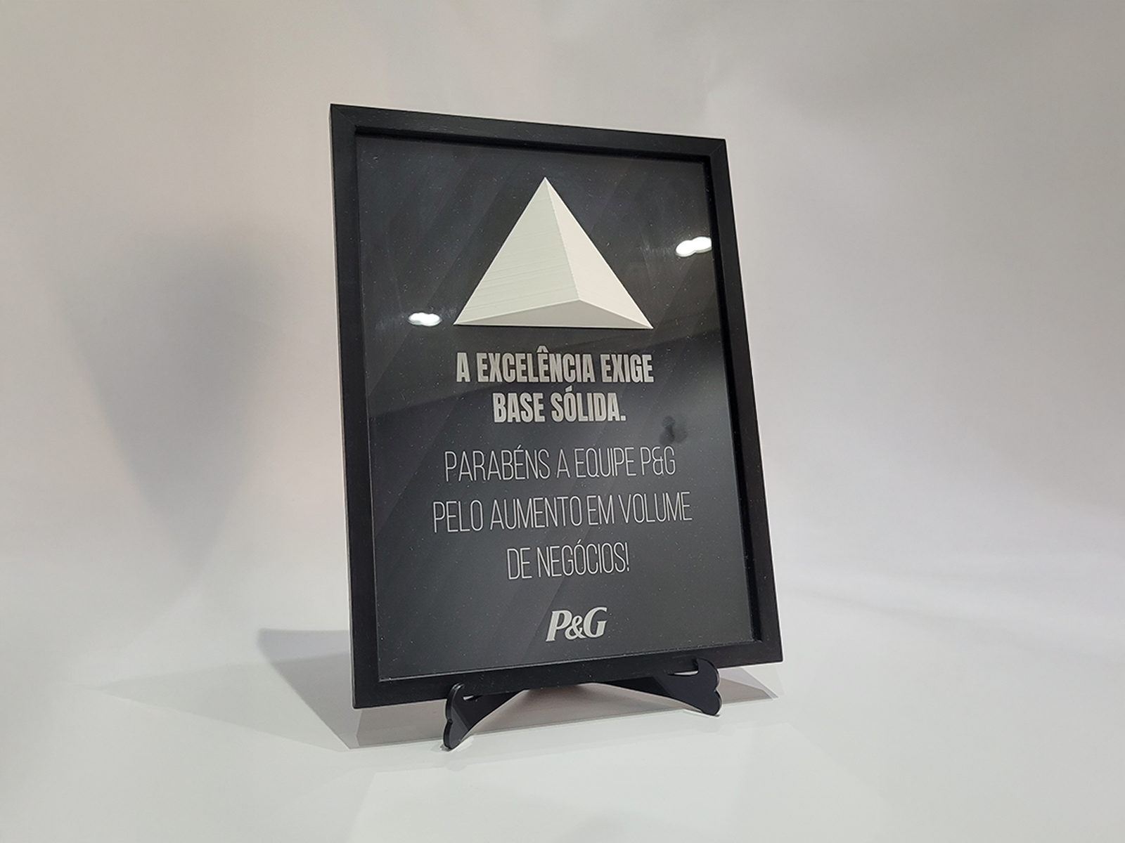 24x33cm - Quadro de Premiação Personalizado