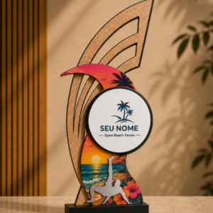 FV03 - Troféu Personalizado para Futevôlei