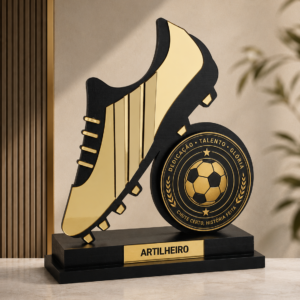 FT02 — Troféu de Futebol Personalizado