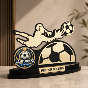 FT05 – Troféu de Futebol Personalizado