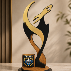 FT06 — Troféu de Futebol Personalizado