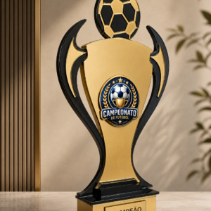 FT07 — Troféu de Futebol Personalizado