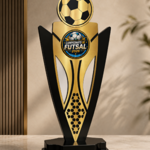 FT12 — Troféu de Futebol Personalizado