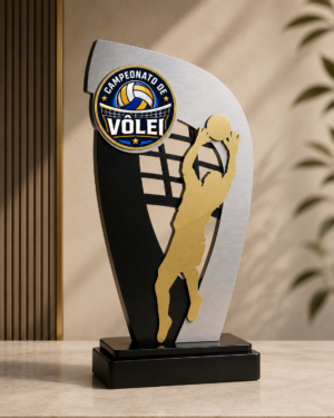 VL03 - Troféu de vôlei personalizado 1