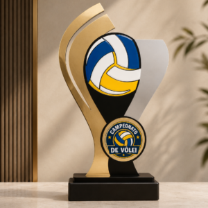 VL05 — Troféu de Vôlei Personalizado