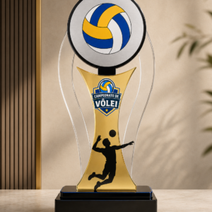 VL06 — Troféu de Vôlei Personalizado