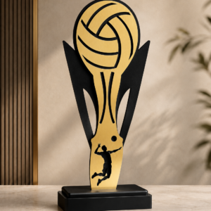 VL07 — Troféu de Vôlei Personalizado