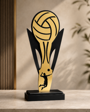 VL07 - Troféu de vôlei personalizado